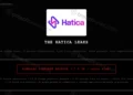 FulcrumSec leak page titled The Hatica Leaks showing the Hatica logo and a download link for a 7.6GB archive containing 75 private repositories, 4700 Slack bot tokens, and 134270 Jira issues