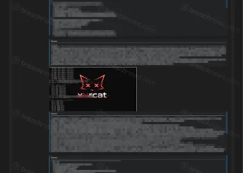 Screenshot of forum post by threat actor xorcat claiming Polymarket API data exposure with exploit details and dataset listings