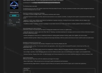 Dark web forum post by ShadowByt3s threat group claiming Starbucks breach