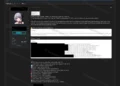 Screenshot of an underground forum post advertising an alleged OnlyFans database containing 340 million creator and subscriber records, including claimed account metrics, linked profiles, and personal information.