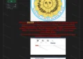 Redacted screenshot from a cybercrime forum post in which a threat actor claims access to a Fortinet SSL VPN environment allegedly associated with the Argentine Army. The image includes the Argentine Army emblem, screenshots of a VPN portal, and the actor’s description of purported internal network access capabilities. BreachNews has not independently verified the claim.