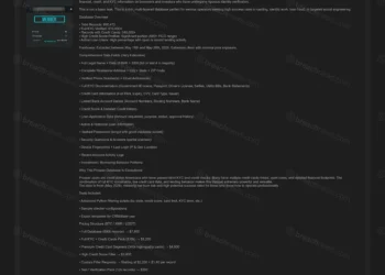 Screenshot of a cybercrime forum post in which a threat actor claims to be selling an alleged Prosper Marketplace database containing 890,472 user records. The listing advertises purported KYC documents, financial data, credit information, lending profiles, and account details associated with U.S. users.